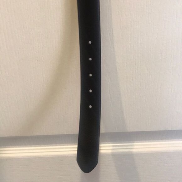 NWT MSRP $95 BOCONI Leather Belt Black Men's Size 38 - Picture 3 of 9
